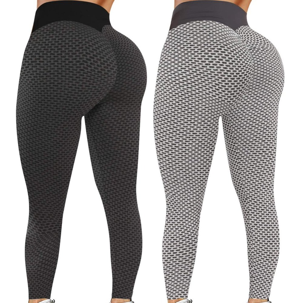 Reosse Leggings for Women - 2 Pack High Waist Yoga